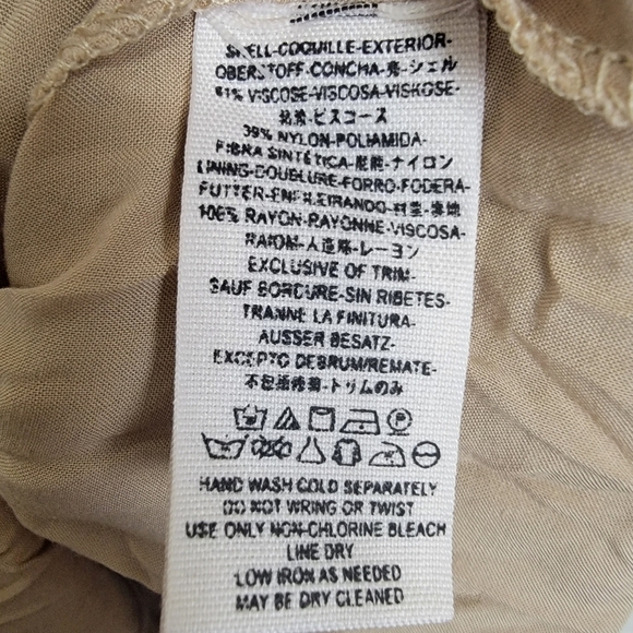 Free People Ellie Burnout Velvet V Neck Studded Flounce Lined Mini Dress XS - Picture 7 of 7